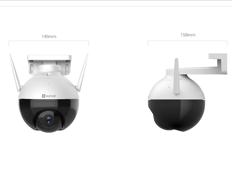 Gambar Produk CAMERA WIFI - EZVIZ - EZVIZ PTZ OUTDOOR C8C 2MP